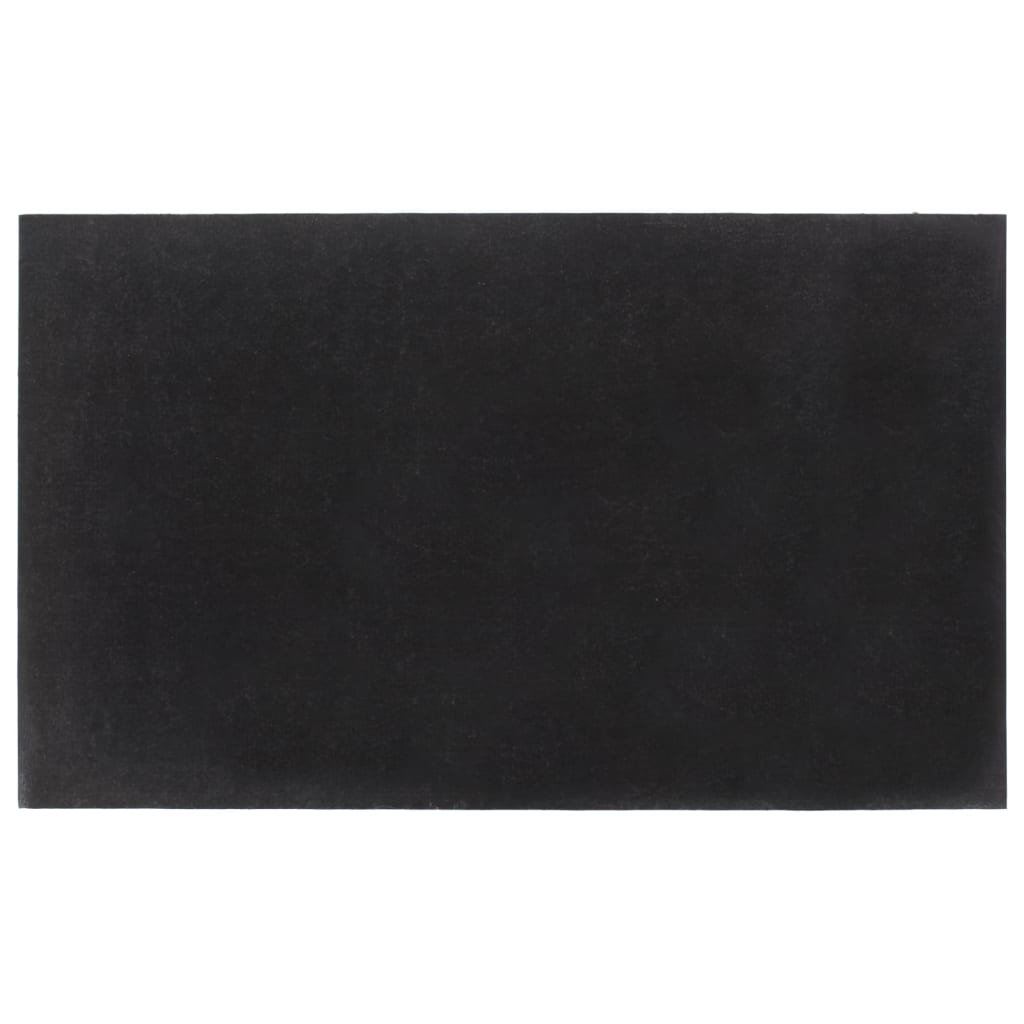 VidaXL Paillasson 90x150 cm fibre de coco touffetée naturelle