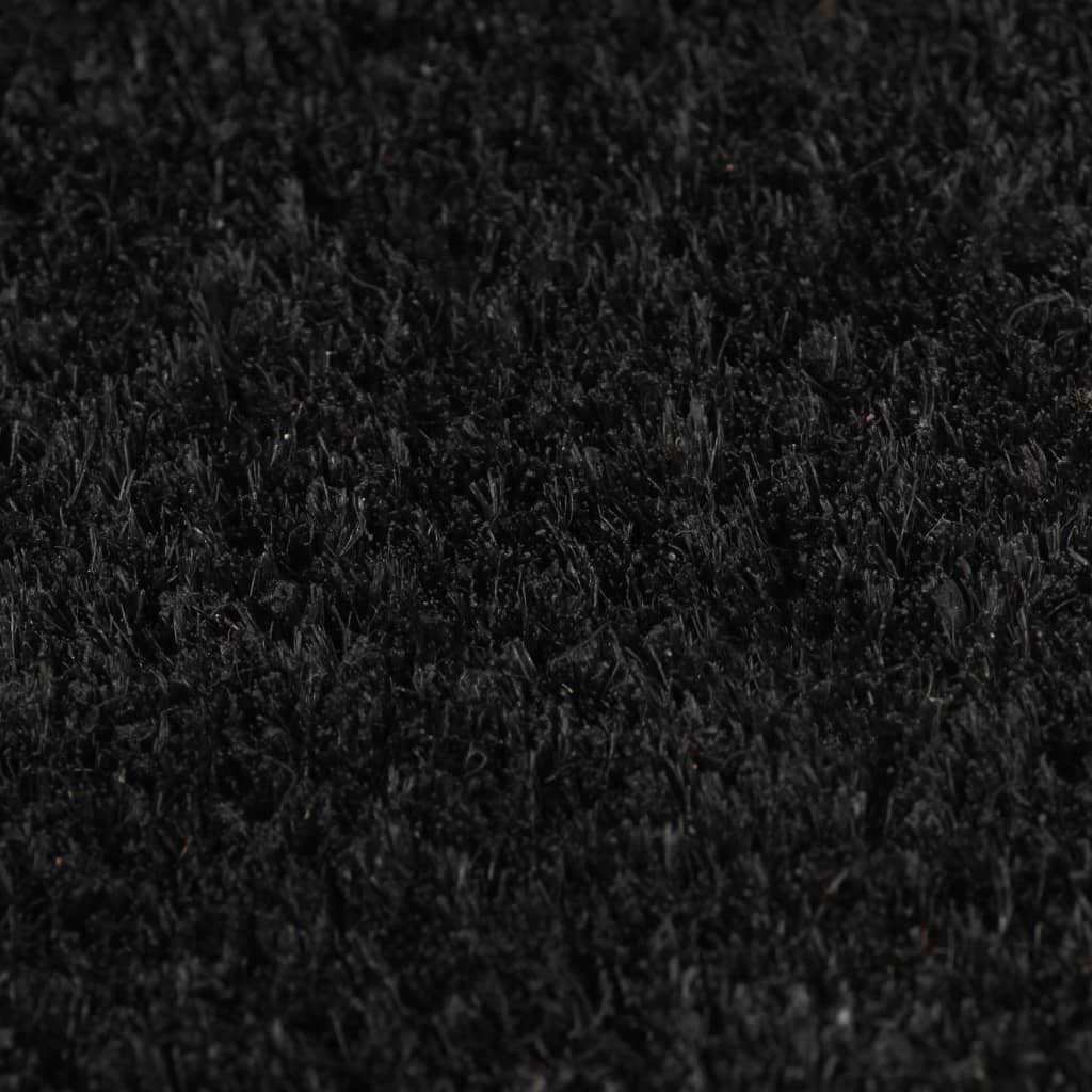 Vidaxx paillassons 2 pcs 40x60 cm fibre de coco tuftée noir