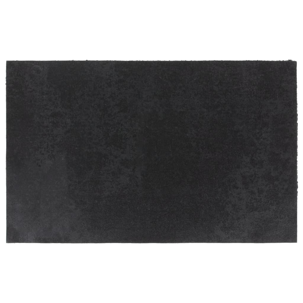 Vidaxx paillasson 50x80 cm tufté fibre de coco noir