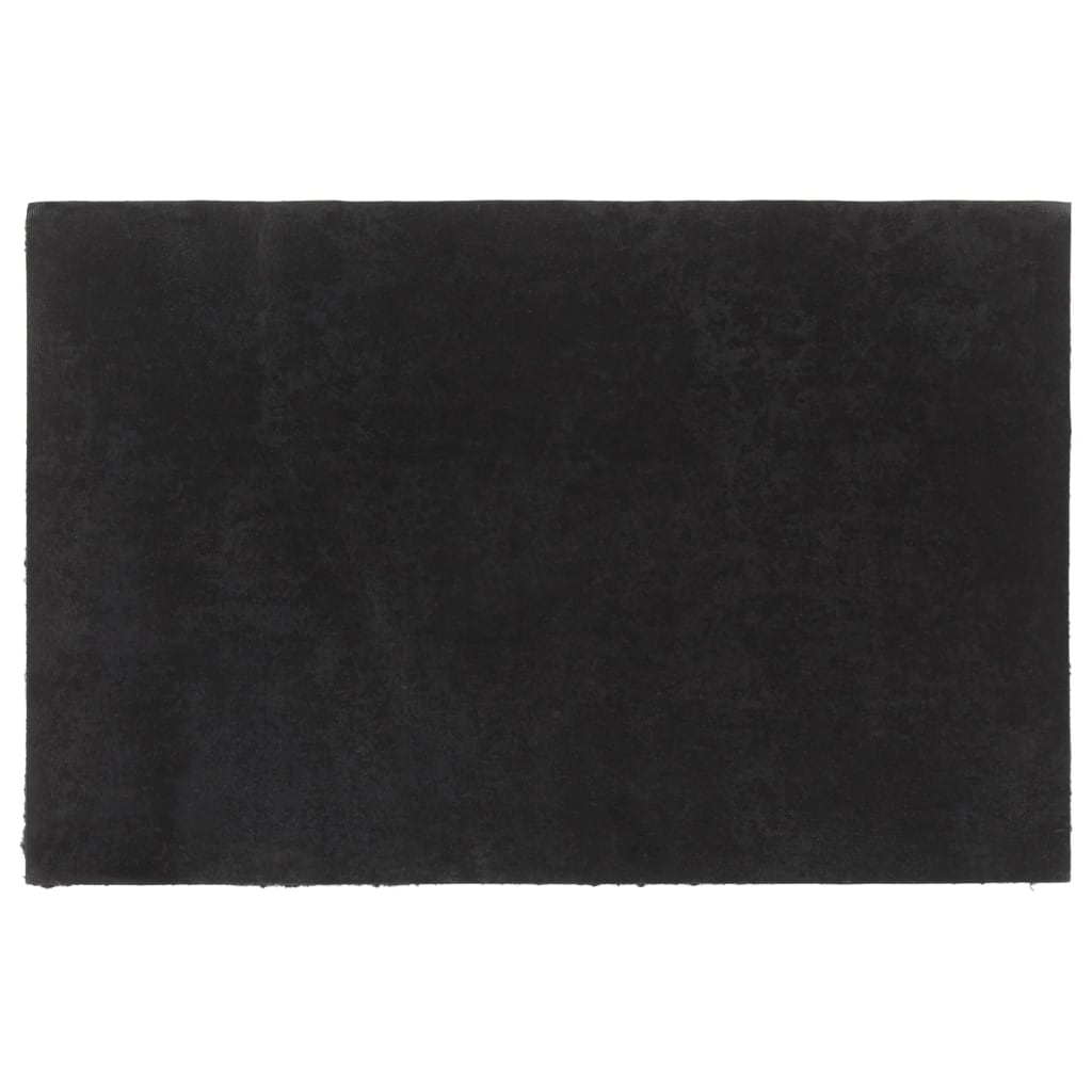Vidaxx paillasson 65x100 cm tufté fibre de coco noir