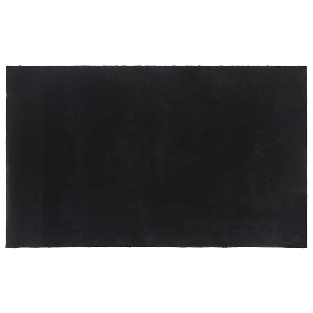 Vidaxx paillasson 90x150 cm tufté fibre de coco noir