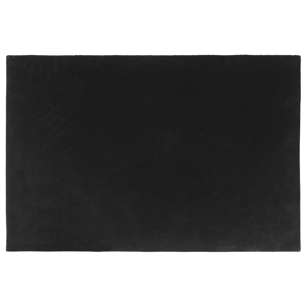 Vidaxx paillasson 60x90 cm tufté fibre de coco gris foncé