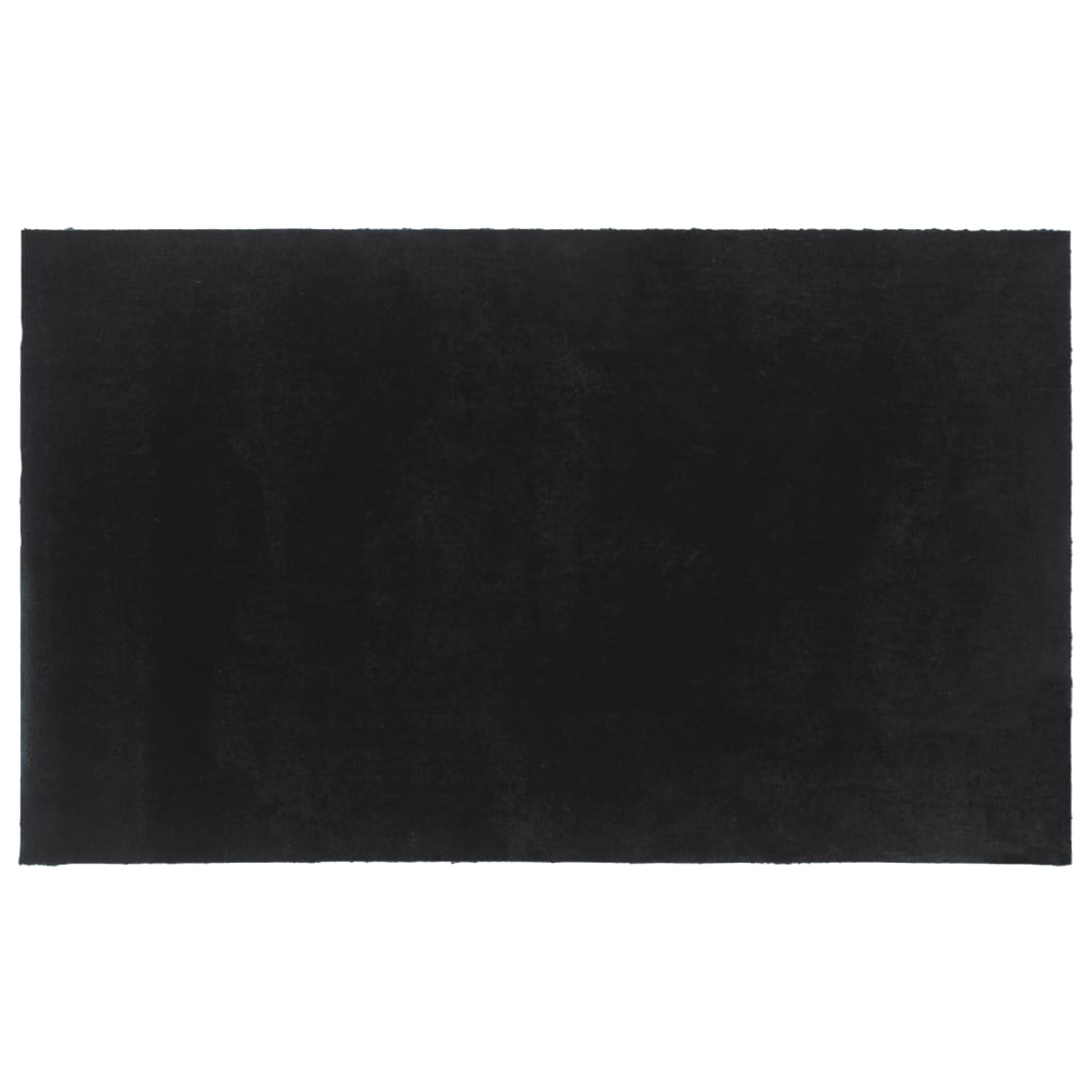 Vidaxx paillasson 90x150 cm tufté fibre de coco gris foncé
