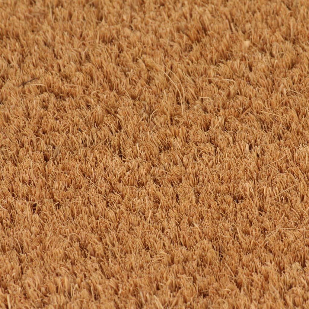 Vidaxx paillasson 50x80 cm tufté fibre de coco naturel