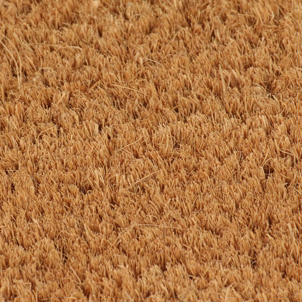 Vidaxx paillasson 60x90 cm tufté fibre de coco naturel