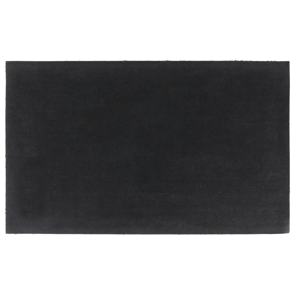 Vidaxx paillasson 45x75 cm tufté fibre de coco naturel