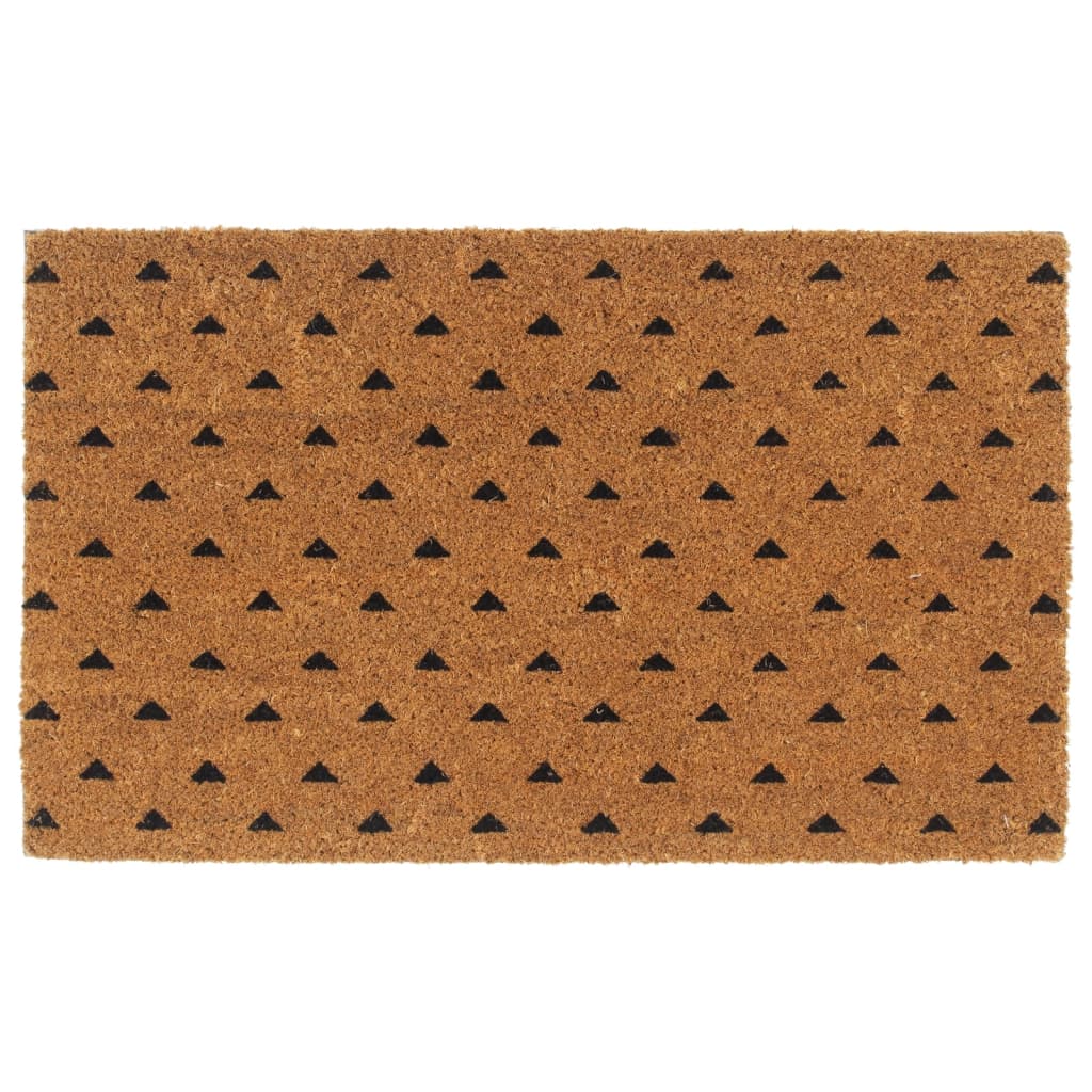 Vidaxx paillasson 45x75 cm tufté fibre de coco naturel
