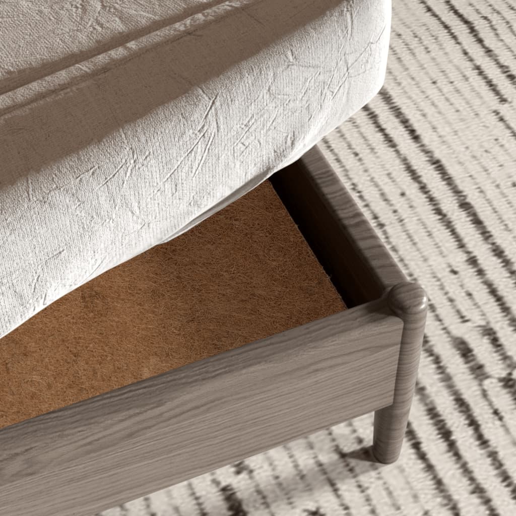 VidaXL Surmatelas 90x200 cm fibre de coco