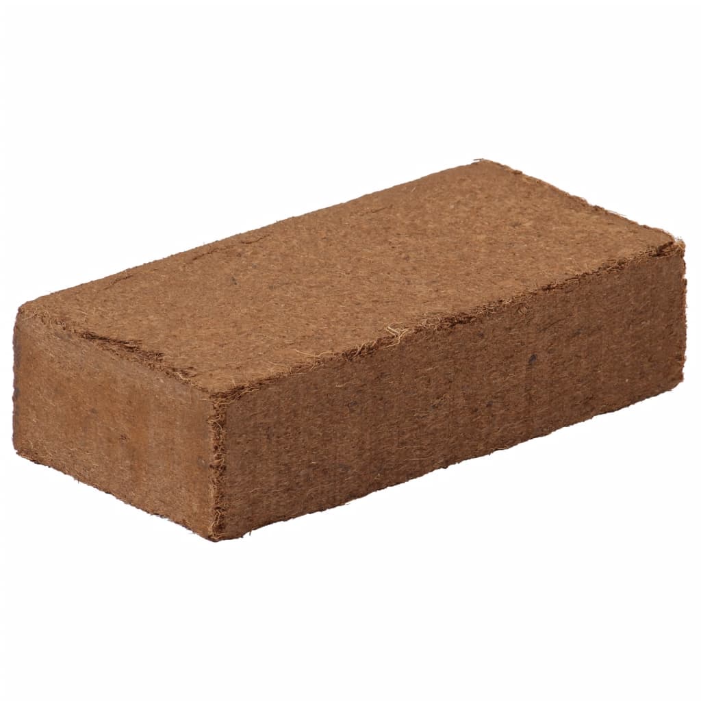 Blocs de fibres de coco VidaXL 12 pcs 650 g chacun 7,8 kg au total