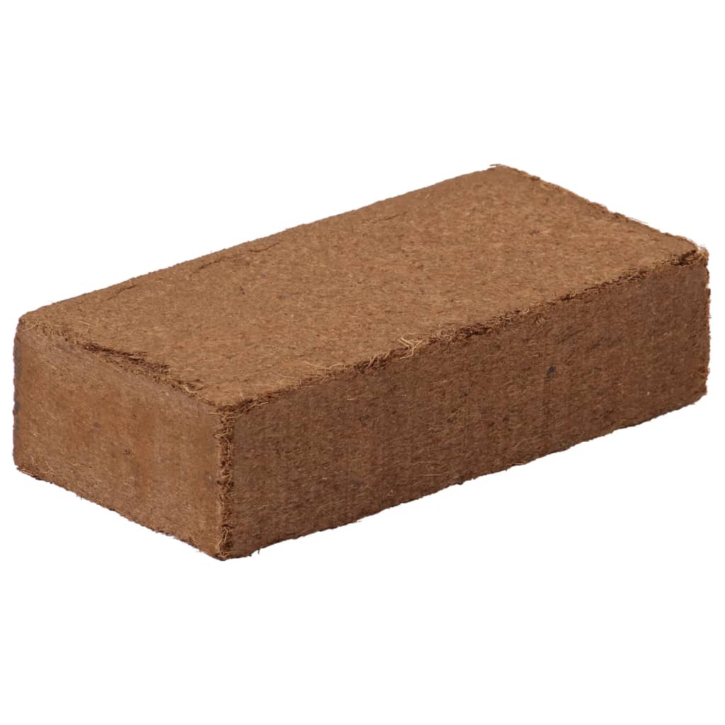 Blocs de fibres de coco VidaXL 24 pièces 650 g chacun 15,6 kg au total