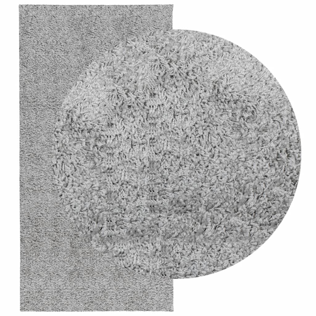 VidaXL tapis pamplona shaggy poils longs moderne 100x200 cm gris