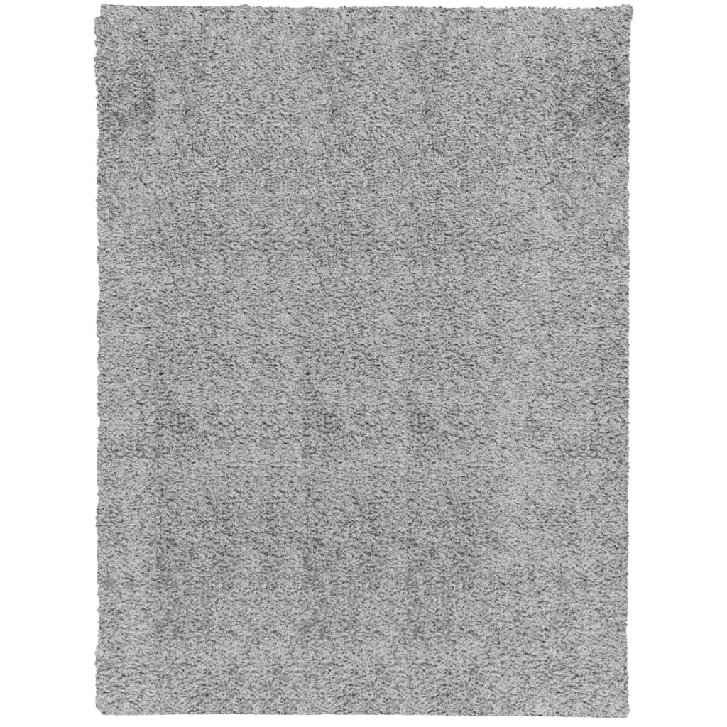 Vidaxx tapis pamplona shaggy poils longs moderne 300x400 cm gris