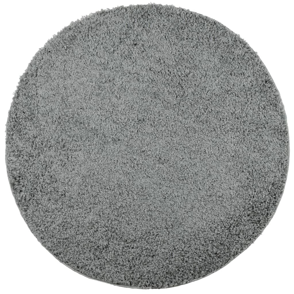 VidaXL tapis pamplona shaggy poils longs moderne ø 280 cm vert
