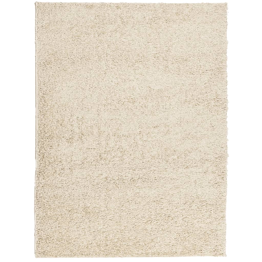 Vidaxx tapis pamplona shaggy poils longs moderne 300x400 cm or