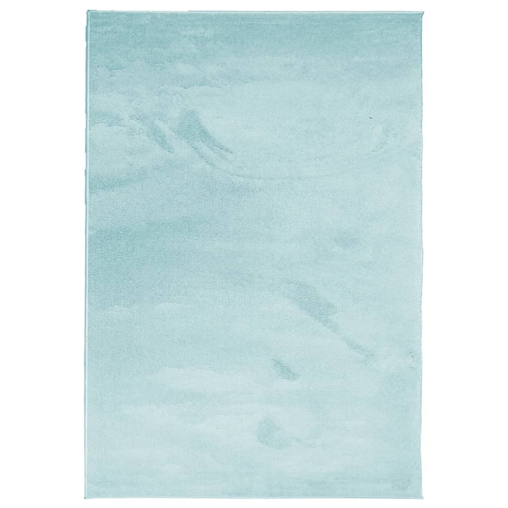 VidaXL tapis oviedo poils ras 160x230 cm vert