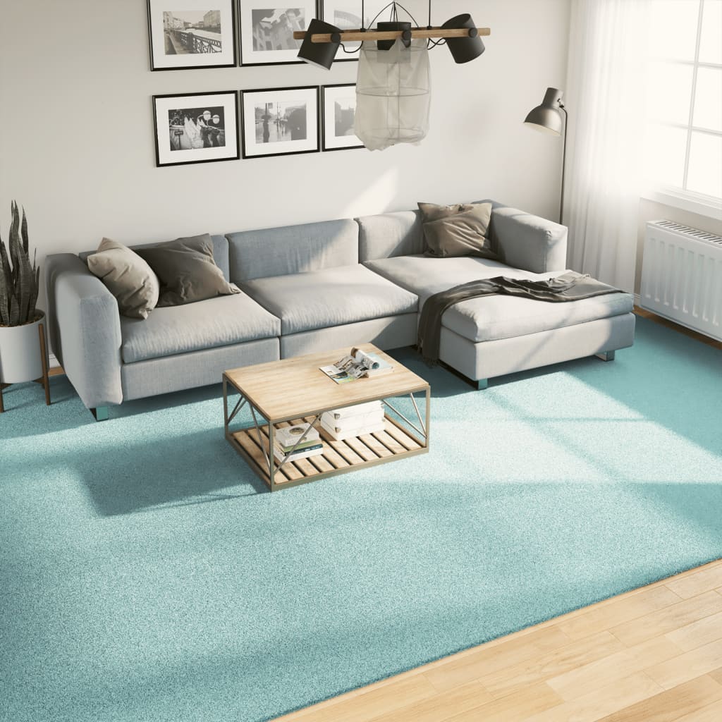 VidaXL tapis oviedo poils ras 300x400 cm vert