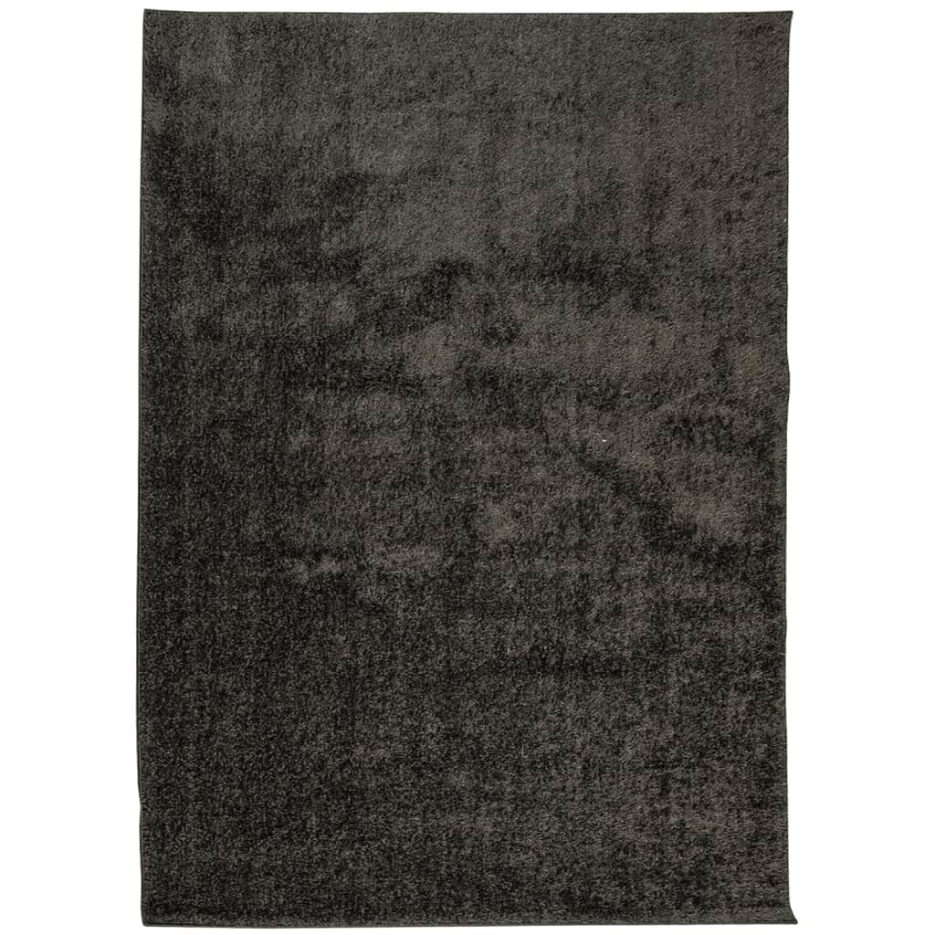 Vidaxx tapis istan poils longs brillant 240x340 cm anthracite