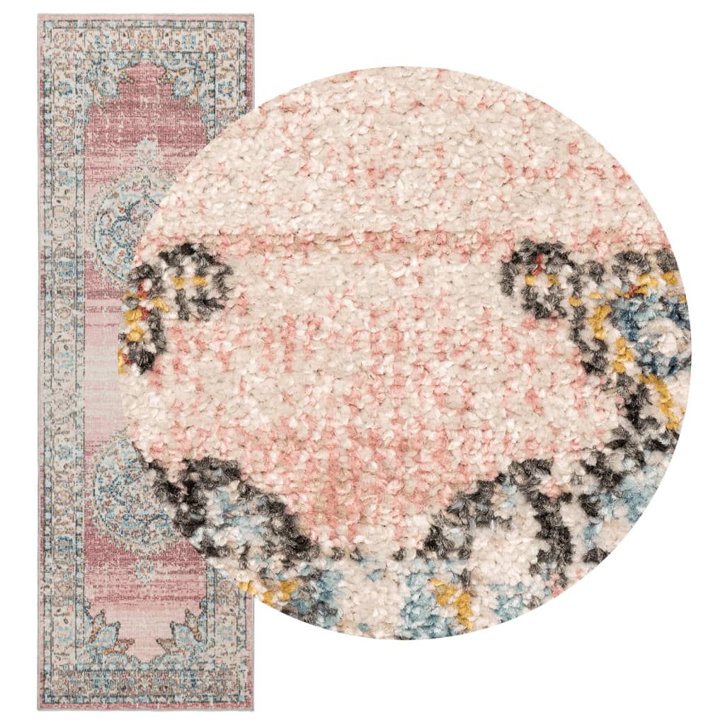 VidaXL tapis Arbizu intérieur et extérieur style vintage 80x250 cm