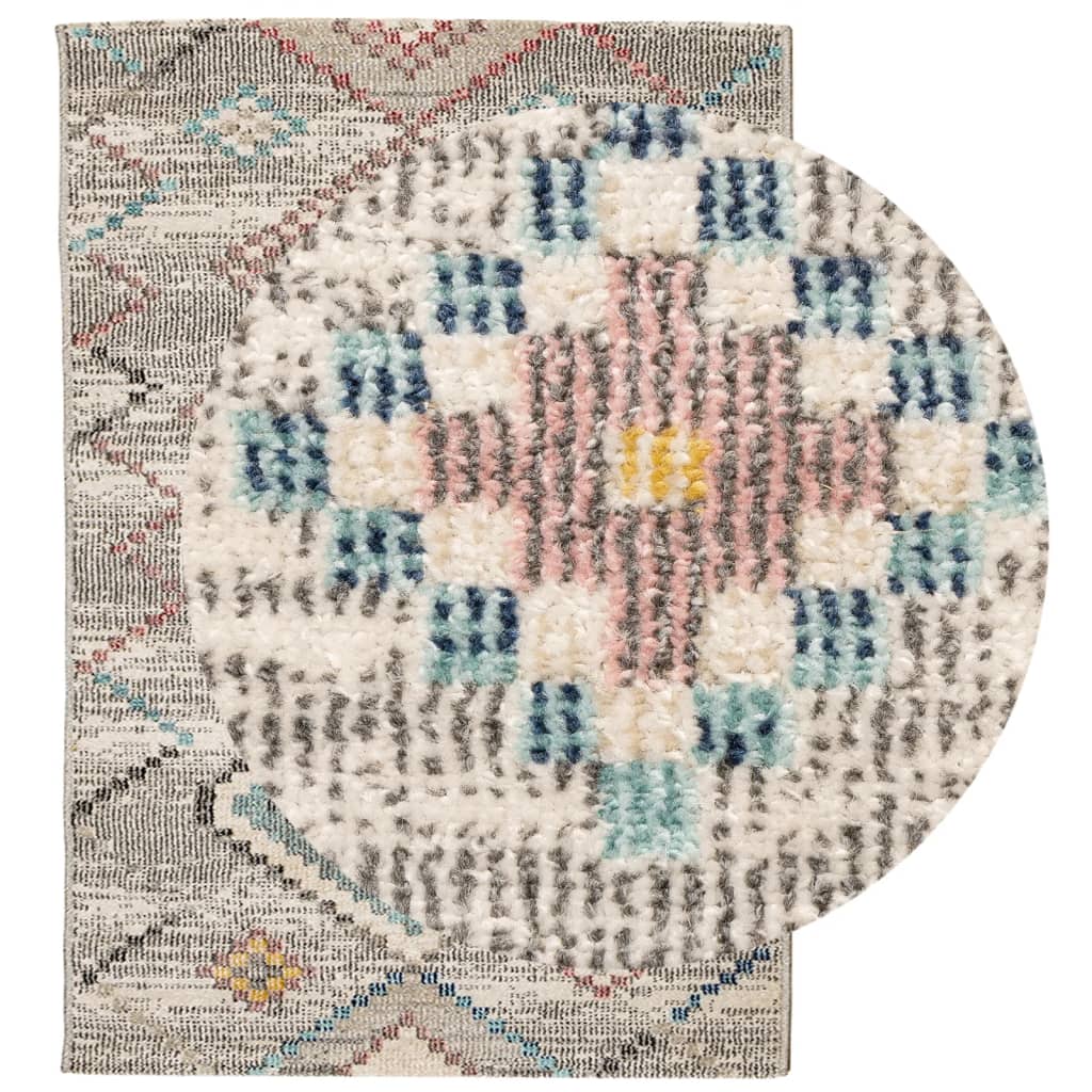 VidaXL tapis Arbizu intérieur et extérieur style vintage 160x230 cm