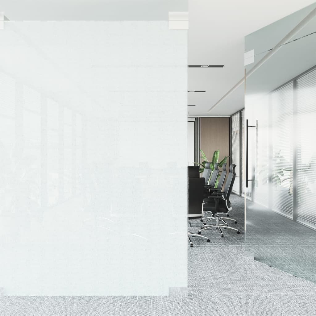 Vidaxx film pour fenêtre mat 60x2000 cm PVC blanc