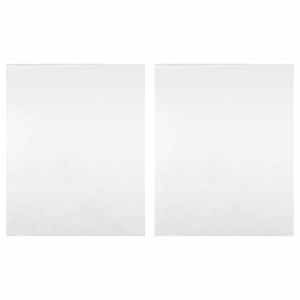 Vidaxx films miroir 2 pièces autocollants 45x150 cm animal de compagnie