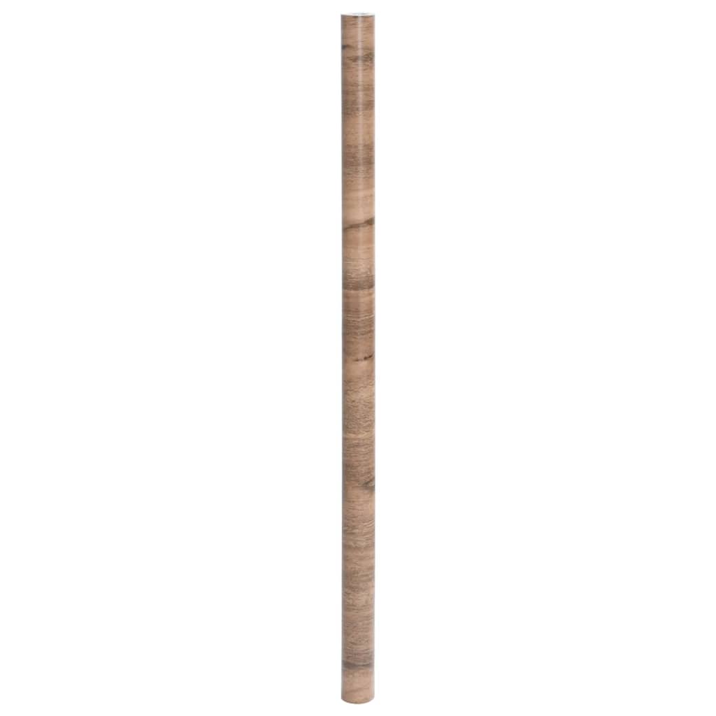 Vidaxxl film pour meubles autocollant 90x500 cm PVC aspect bois