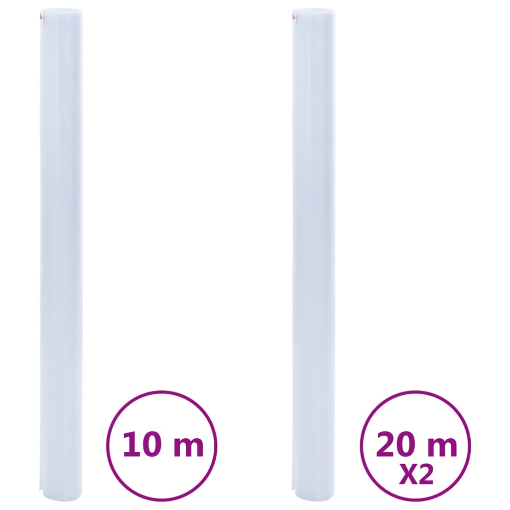 VidaXL Films pour fenêtres 3 pcs statique mat PVC transparent gris