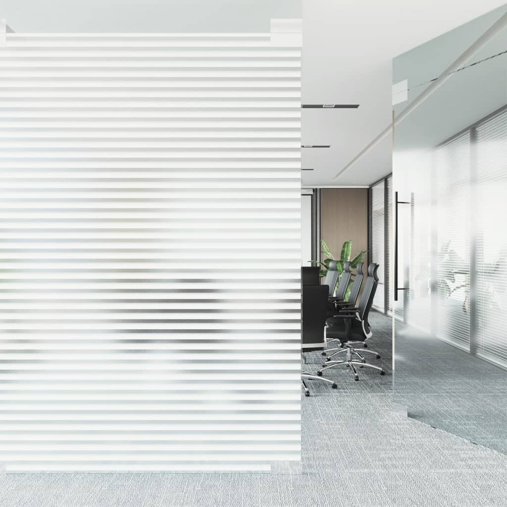 VidaXL Films pour fenêtres 2 pièces stores mats motif PVC
