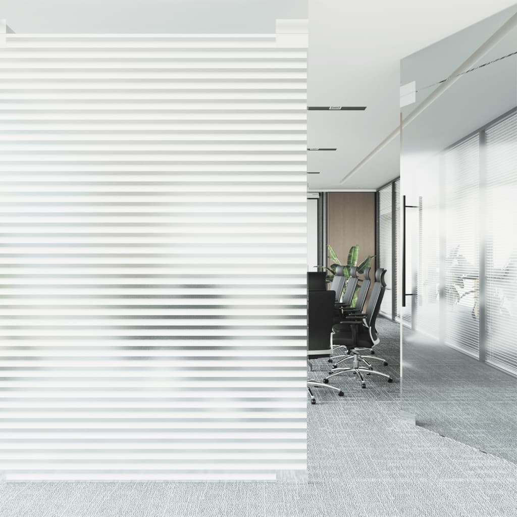 VidaXL films pour fenêtres 4 pièces motif stores mat PVC