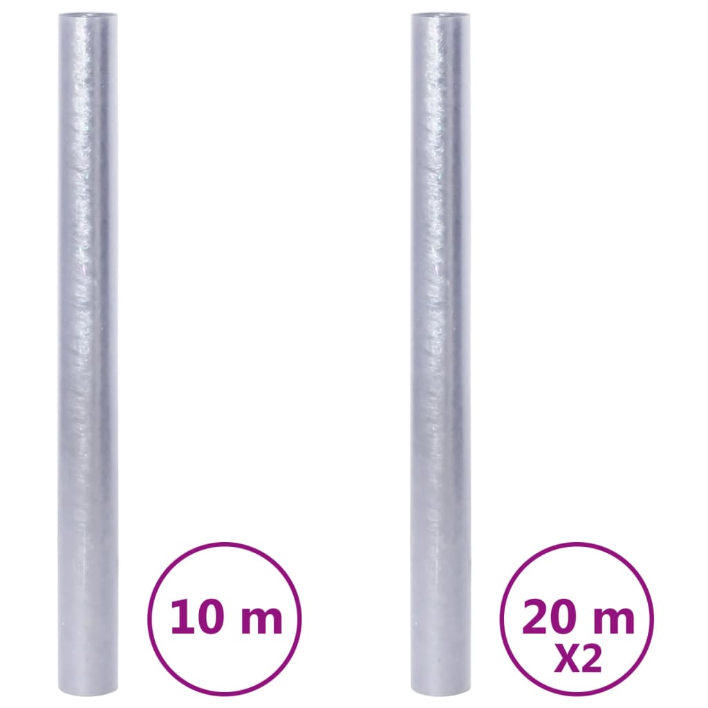 VidaXL Films pour fenêtres 3 pcs mat motif arc-en-ciel 3D PVC