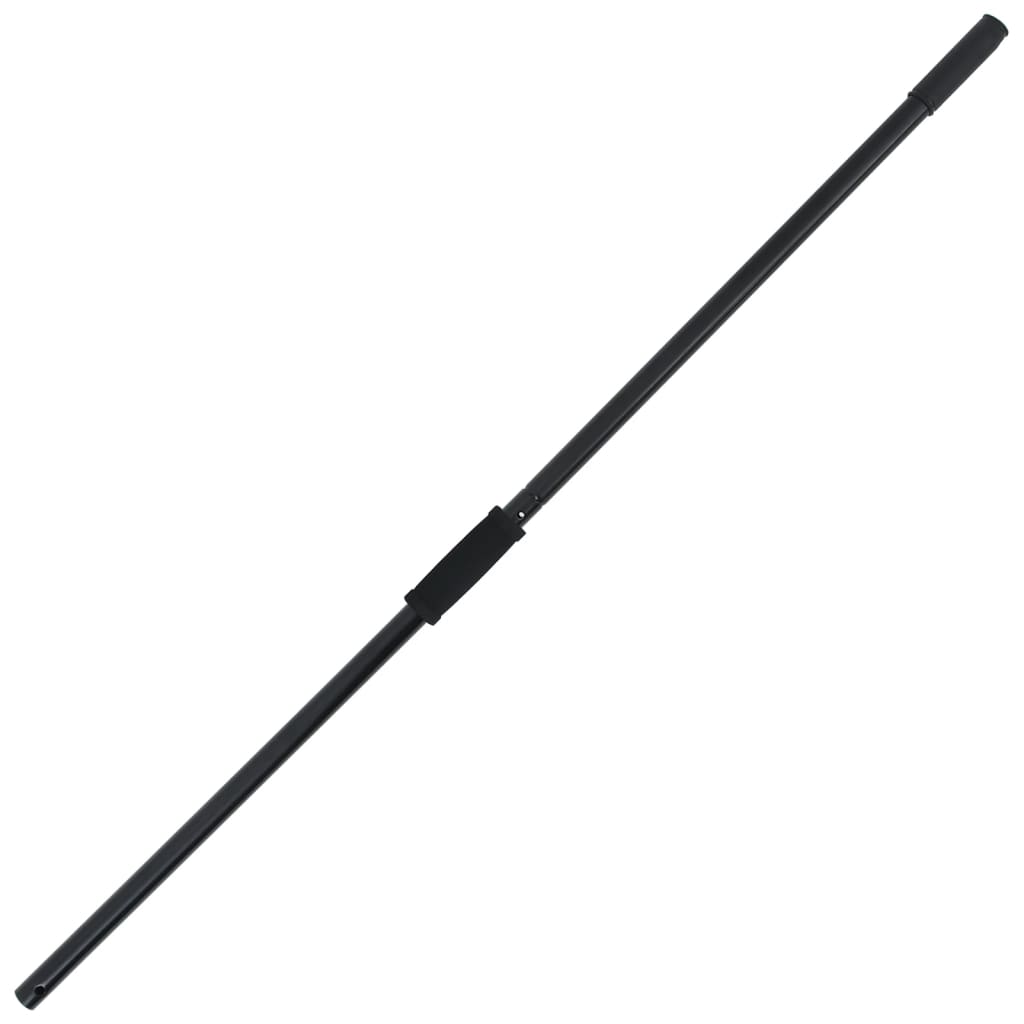 Fourche VidaXL avec 18 dents en acier noir