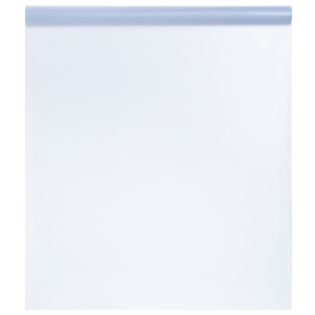Vidaxx film pour fenêtre statique mat transparent gris 45 x 1000 cm PVC