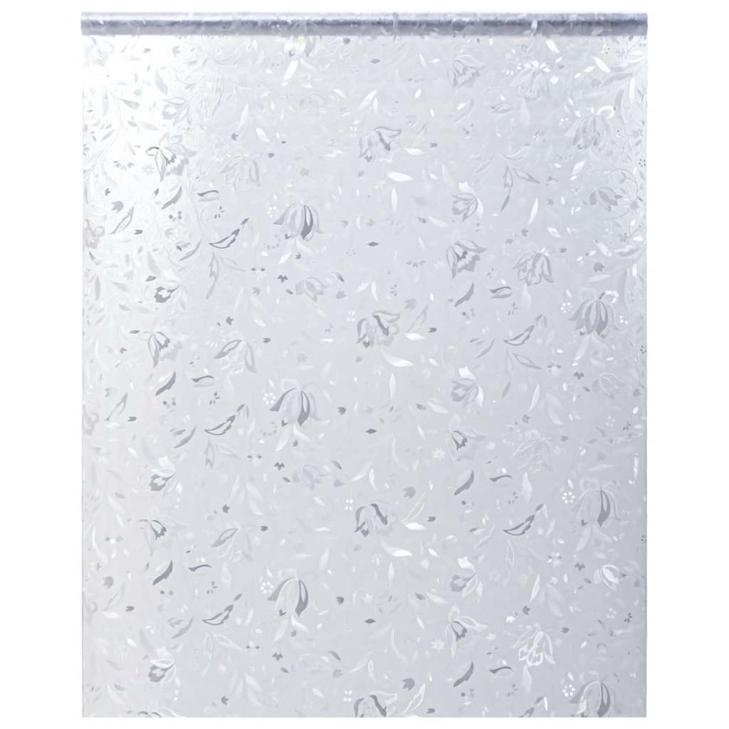 Vidaxx film pour fenêtre motif floral mat 90x500 cm PVC
