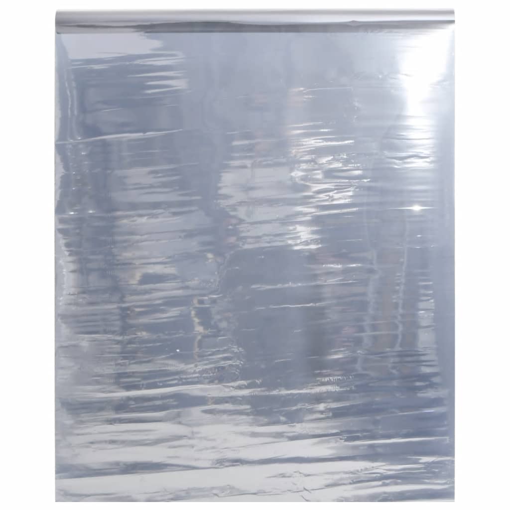 Vidaxx film solaire réfléchissant statique 90x1000 cm PVC couleur argent