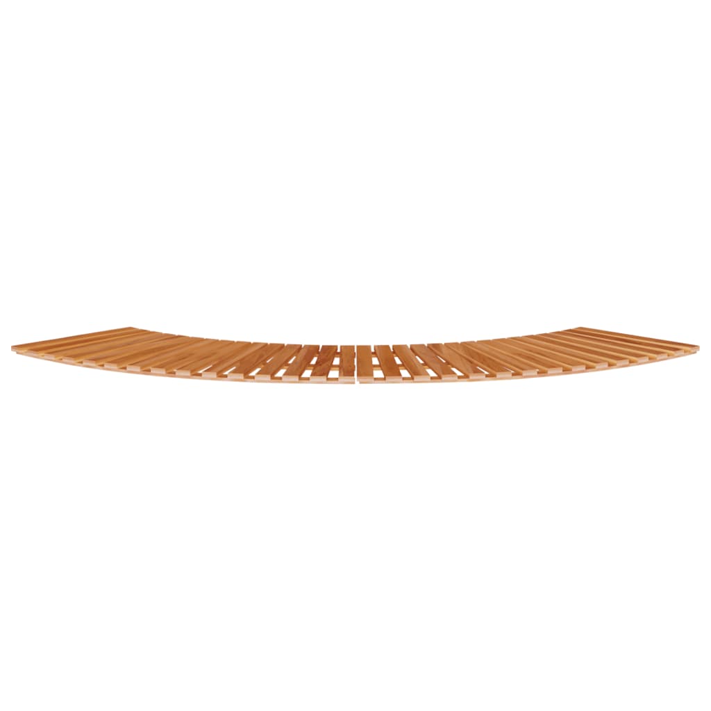 VidaXL marches pour spa 2 pcs en bois d'acacia massif