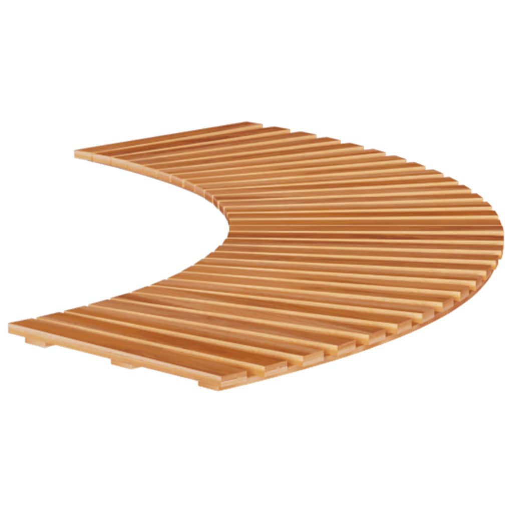 VidaXL marches pour spa 2 pcs en bois d'acacia massif