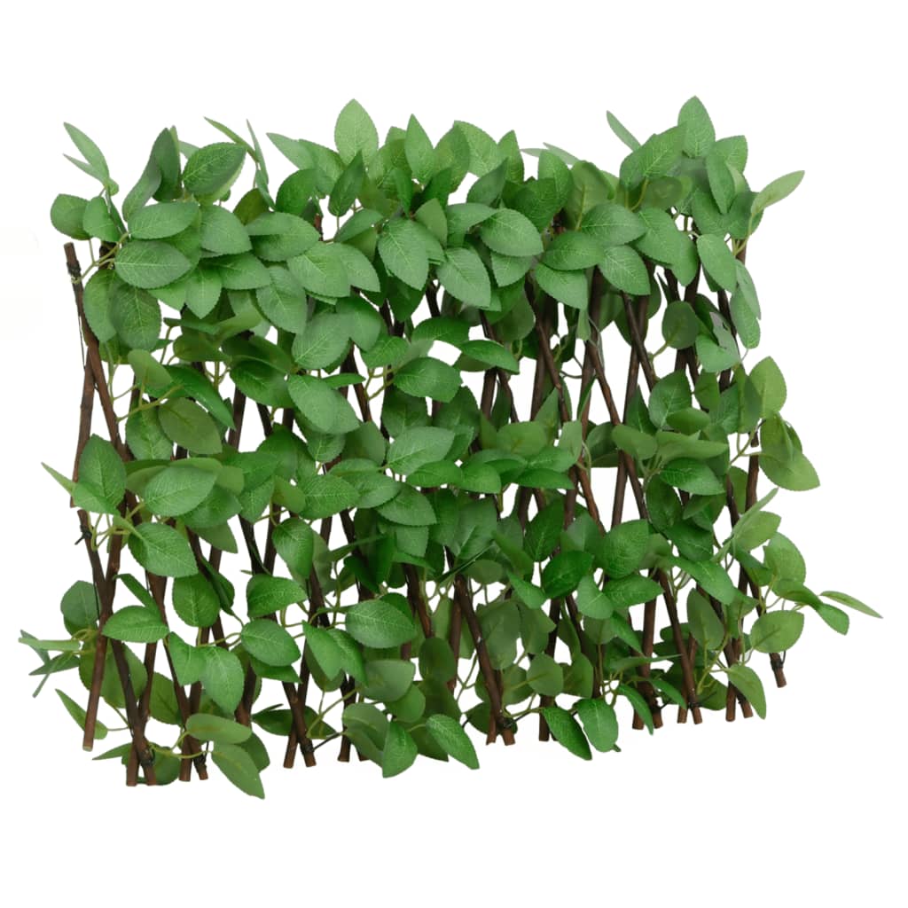 Vidaxx plante de lierre artificielle sur treillis 5 pcs extensible 180x30 cm vert