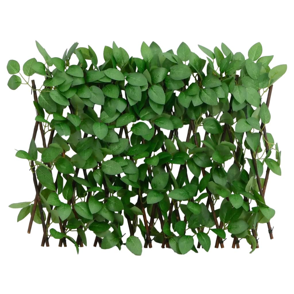 Vidaxx plante de lierre artificielle sur treillis 5 pcs extensible 180x30 cm vert