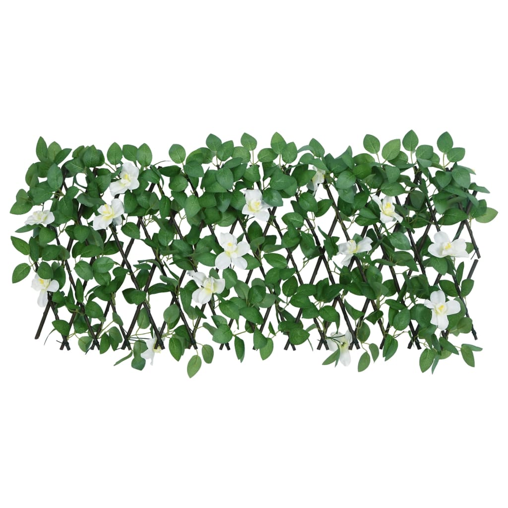 Vidaxx plante de lierre artificielle sur treillis 5 pcs extensible 180x30 cm vert