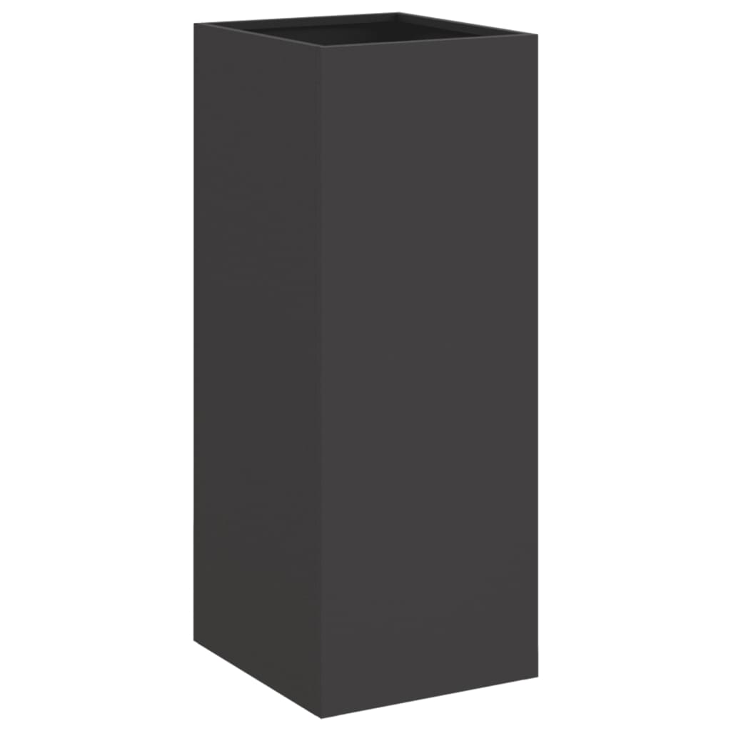 Vidaxx jardinière 32x29x75 cm acier noir