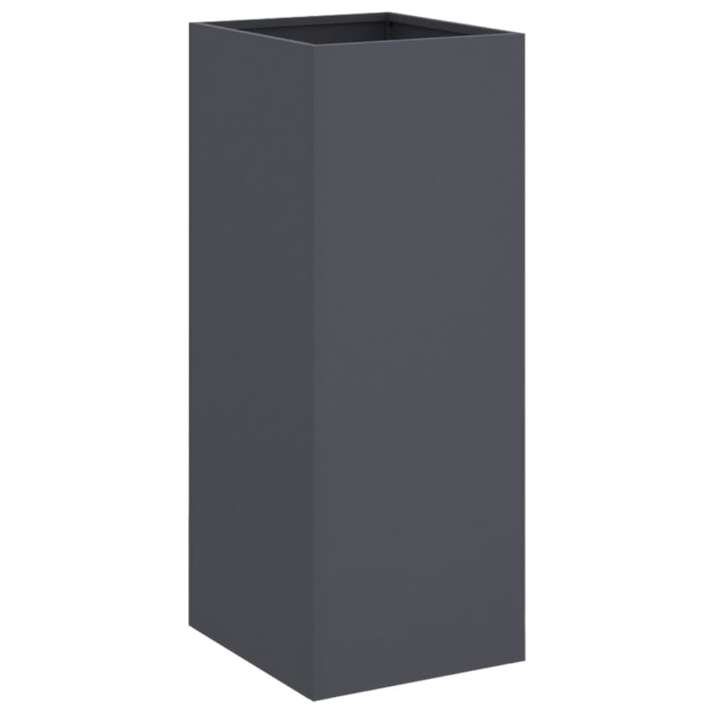 Vidaxx jardinière 32x29x75 cm acier anthracite