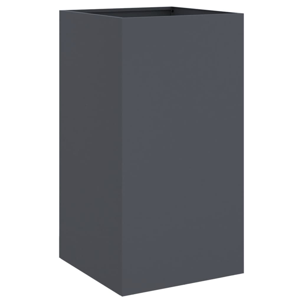 Vidaxx jardinière 42x38x75 cm acier anthracite