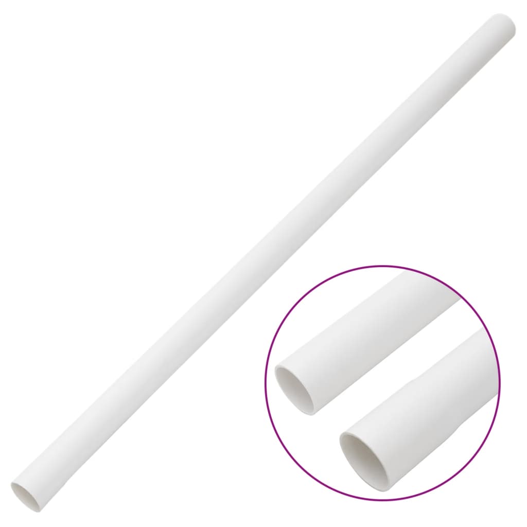 Vidaxxl goulotte de câbles ø30 mm 30 m PVC