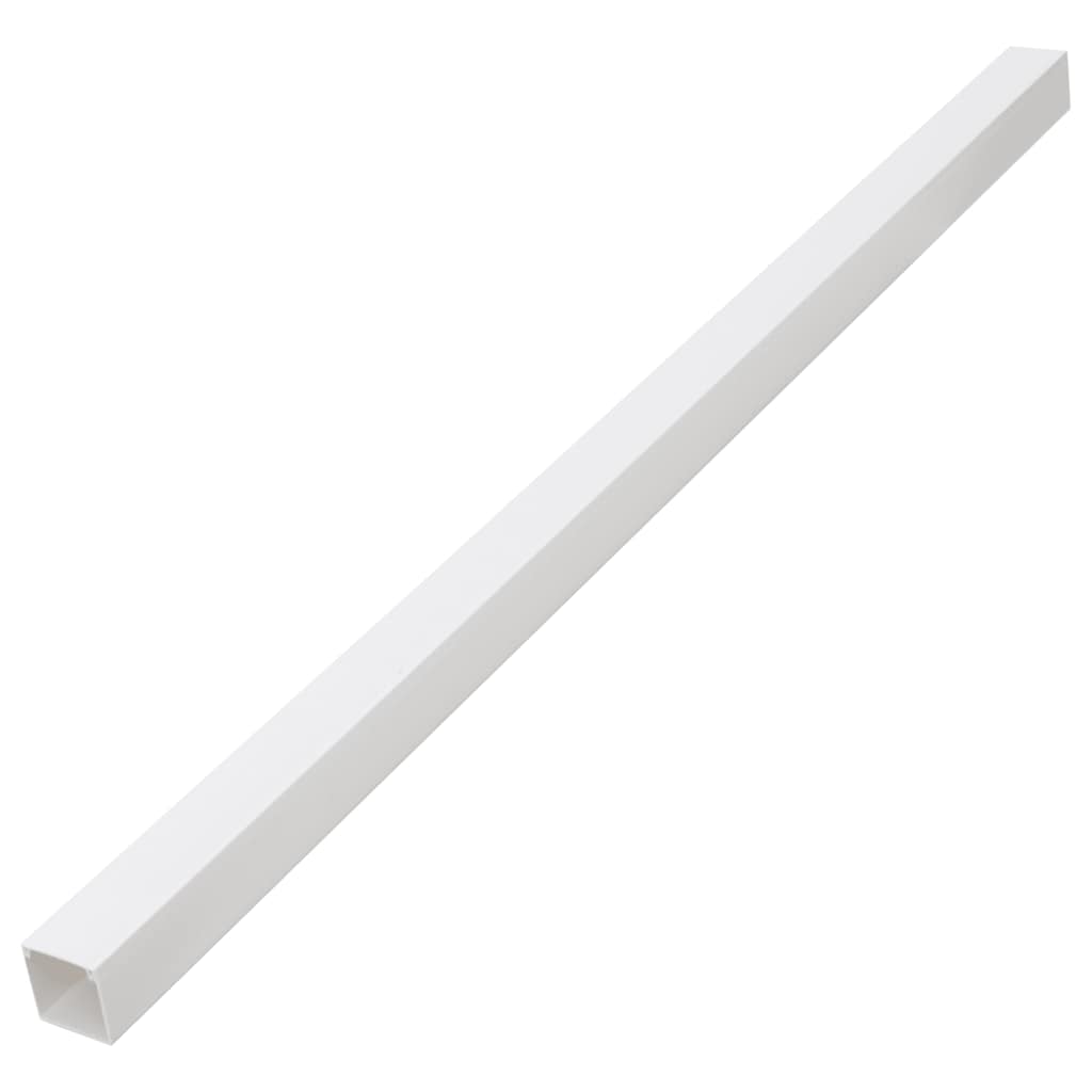 Vidaxxl goulotte de câbles 33x33 mm 30 m PVC