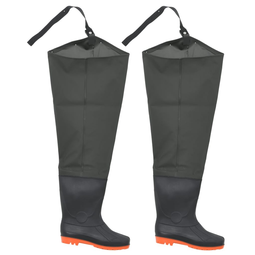 Vidaxl Fisheries Boots Taille 42 Green foncé