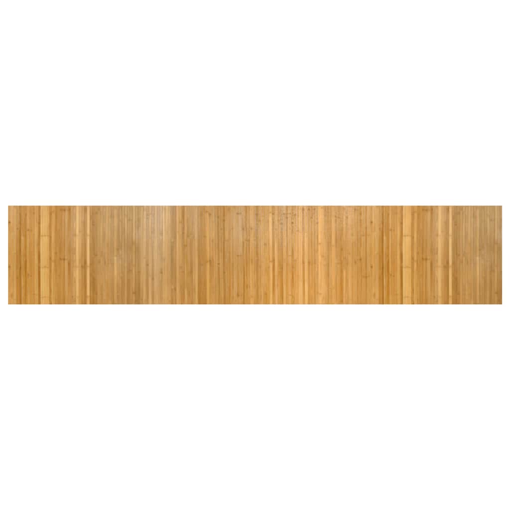 VidaXL Tapis rectangulaire 60x300 cm bambou naturel