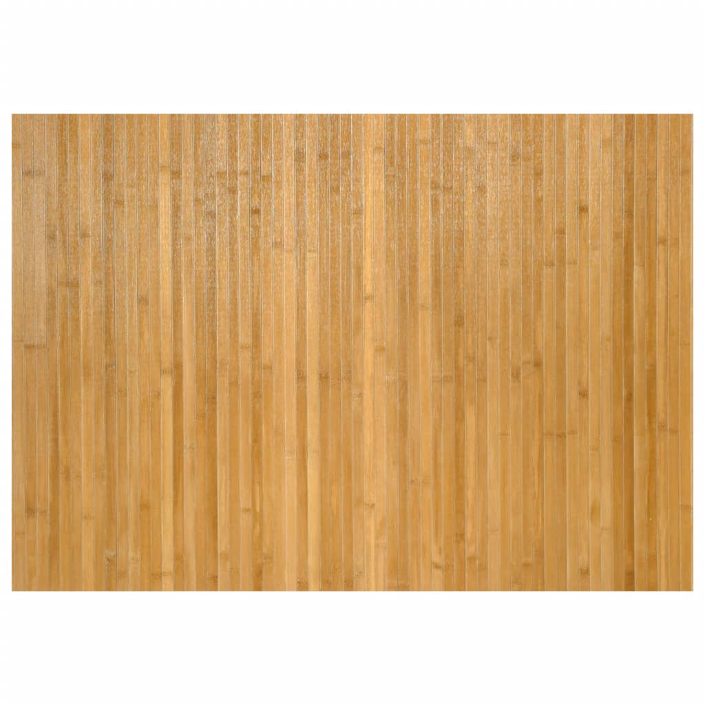 Vidaxx tapis rectangulaire 70x100 cm bambou naturel