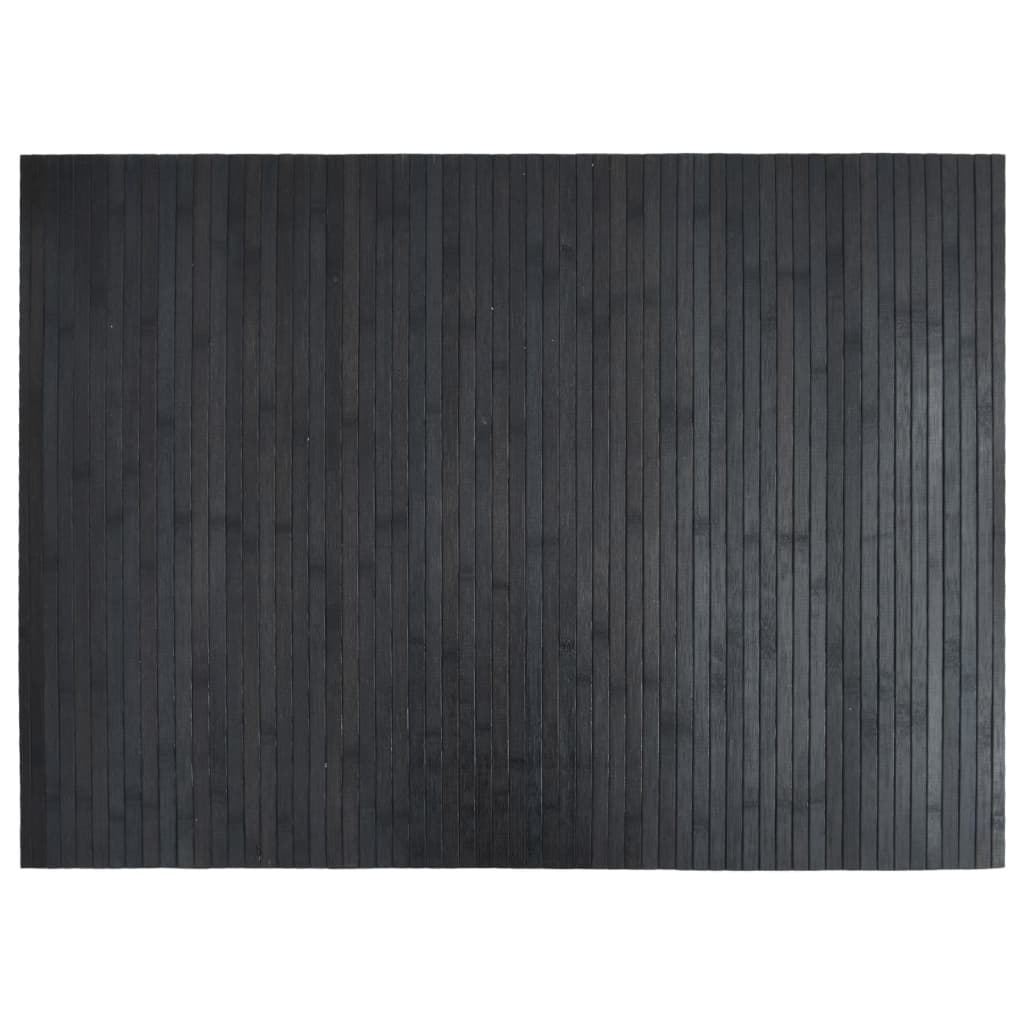 Vidaxx tapis rectangulaire 70x100 cm bambou gris