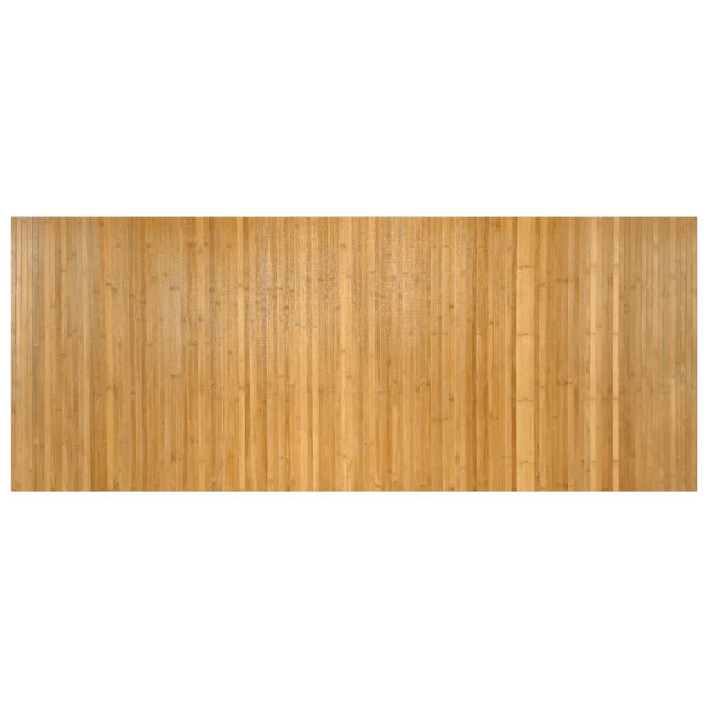 VidaXL Tapis rectangulaire 80x200 cm bambou naturel