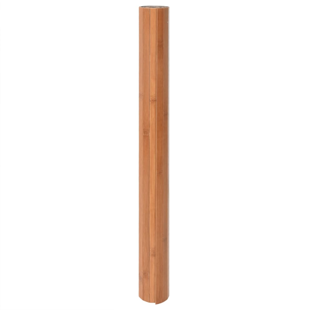 VidaXL Tapis rectangulaire 80x300 cm bambou naturel